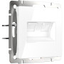 Розетка  WL01-RJ45+RJ45