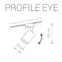 Трековый светильник Profile Eye 9322