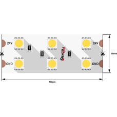 Светодиодная лента LUX DSG5120-24-NW-33