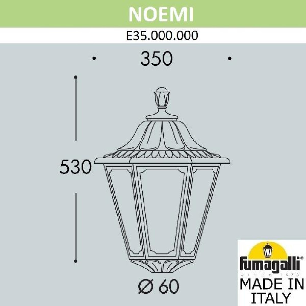 Плафон Noemi E35.000.000.AXH27