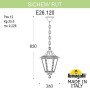 Уличный светильник подвесной Rut E26.120.000.WXF1R