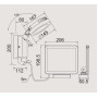 Настенный светильник уличный SOLAR W6102S-PIR SL Gr