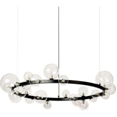 Подвесная люстра Art Deco Bubble 8828P/L black/clear