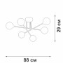 Потолочная люстра V3931-1/6PL